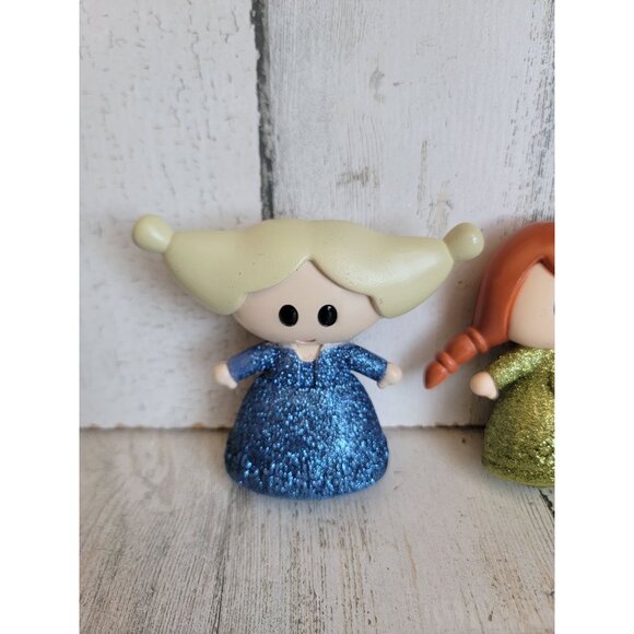 Disney frozen play doll Elsa Anna glitter movie figure set - Picture 2 of 6